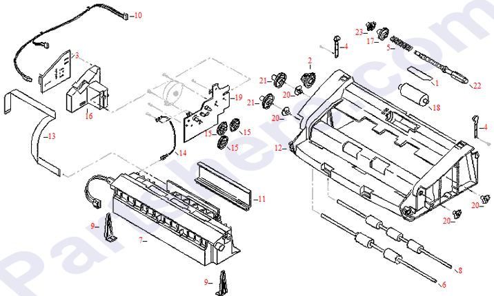 HP parts picture diagram for C5374-40015, C5374-40018, C5374-40019, C5374-40008, C5374-40021, C5374-40038, C5374-60027, C5374-40050, C5374-40051, C5374-40054, C5374-40055, C5374-40056, C5374-60015, C5374-60016, C5374-60020, C5374-60021, C5374-60022, C5374-60155, C5374-60027-R, C5374-40056-R, C5374-60015-R, C5374-60021-R, C5374-80001-R, C5374-80005-R, C5374-60027-C, C5374-60015-C, C5374-60021-C, C5374-80001-C, C5374-80005-C, C5374-80001, C5374-80005, C5374-80025, C5374-60010, C5374-80023, C5374-60010-R